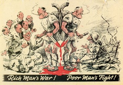 Guerra dei ricchi. Lotta dei poveri. 1940 da Unknown